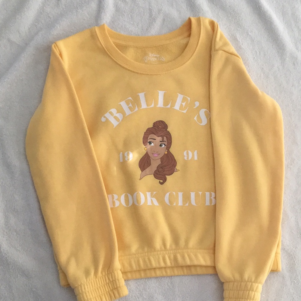 #3 Yellow Disney princess long sleeve shirt